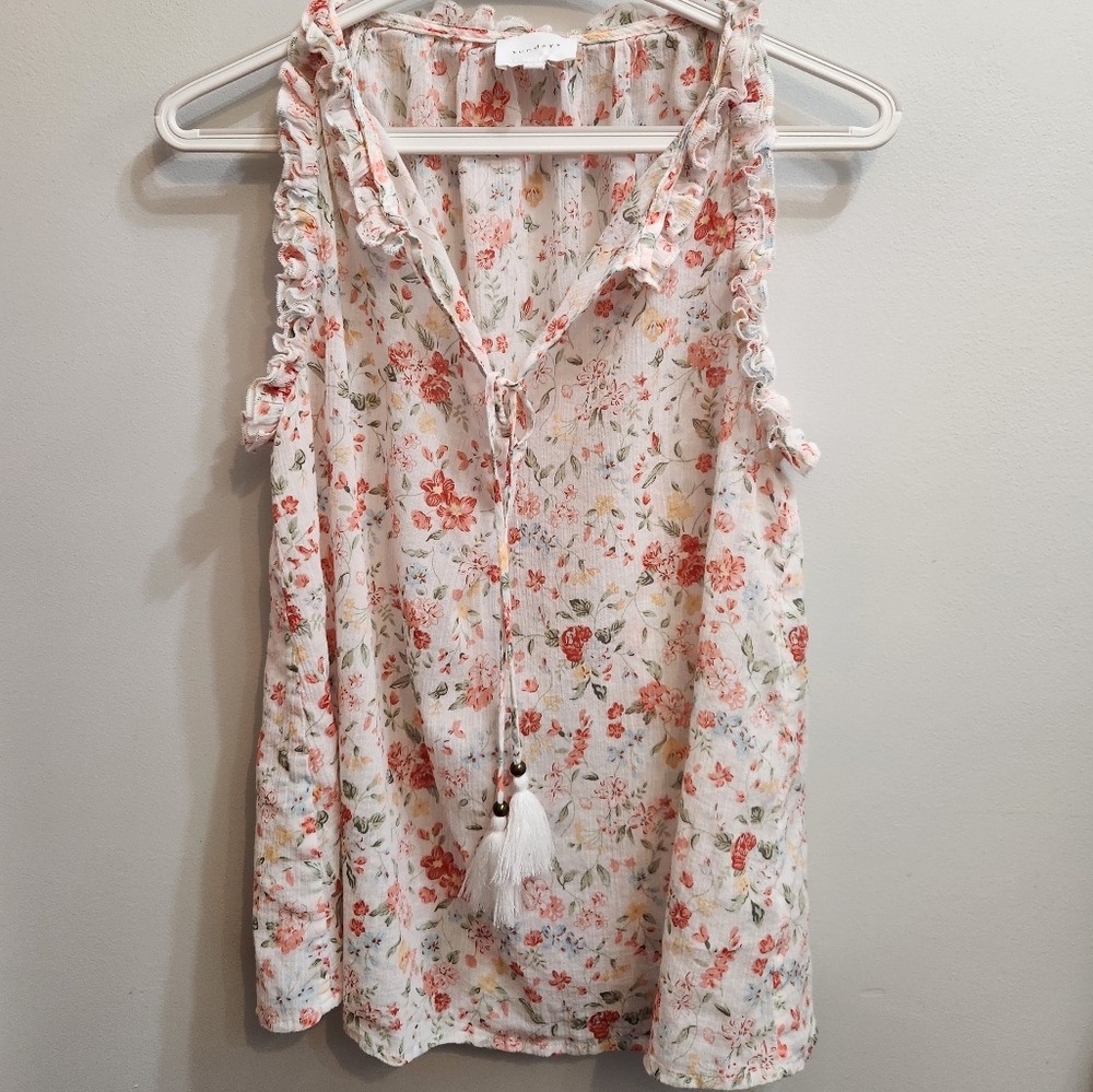 Sundays - Valentine Top - Wildflower Size 2 (Medium) - Picture 2 of 6